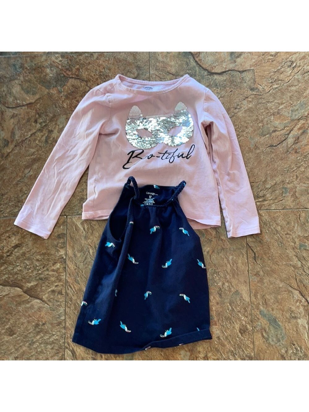 Bundle of 2 George tops. Size 6.